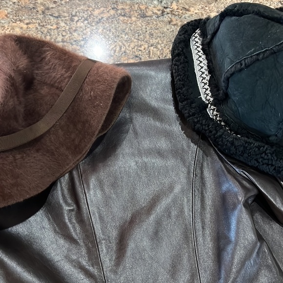 ALFANI Petite Leather Coat - Picture 7 of 8